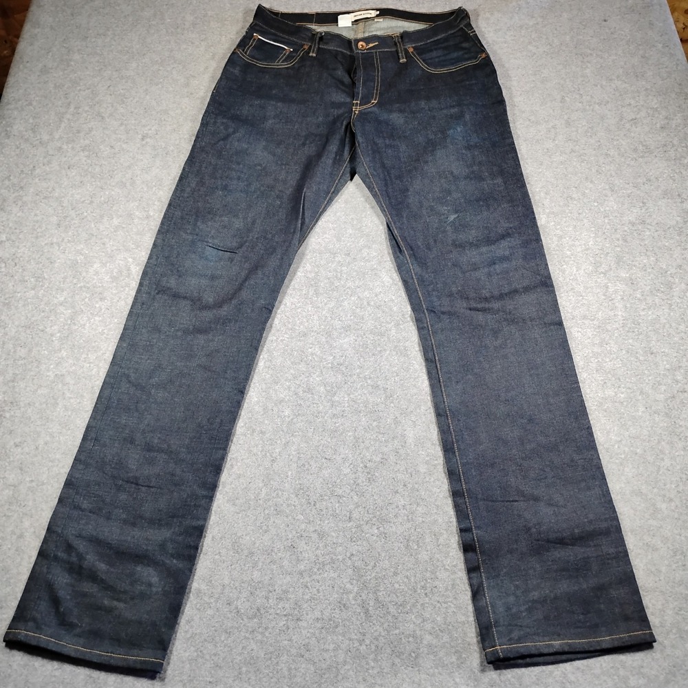 Taylor Stitch Men's Straight Jeans in Dark Indigo